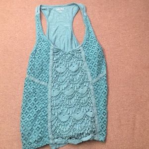 A mudd dark teal Tank top